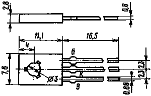 Цоколёвка транзистора КТ815